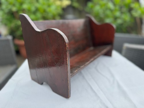 Antique arts crafts oak book - antique,