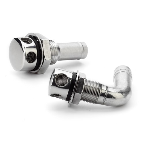 Stainless steel fuel tank vent - steel,