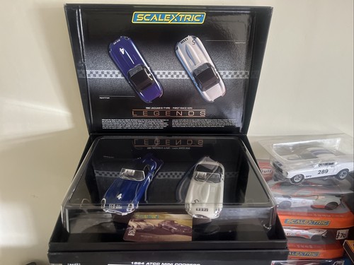Scalextric legends jaguar set - jaguar,