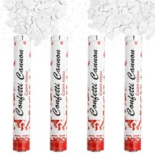 Rppiup 4pcs Confetti Cannons