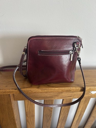Vera pelle burgundy leather - pelle,