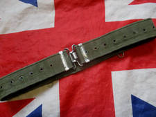 real BRITISH ARMY / PARACHUTE REGIMENT ISSUE 58 PATTERN WEBBING BELT falklands