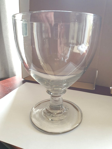 Large antique clear georgian - antique,