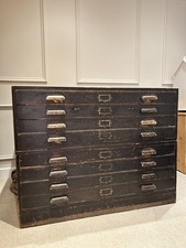 Antique Ebonised Wooden