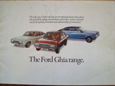 FORD CAPRI / FORD GRANADA / FORD GRANADA COUPE - - FORD GHIA RANGE CATALOGUE