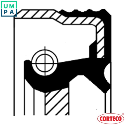 Shaft seal camshaft 12015855b - shaft,