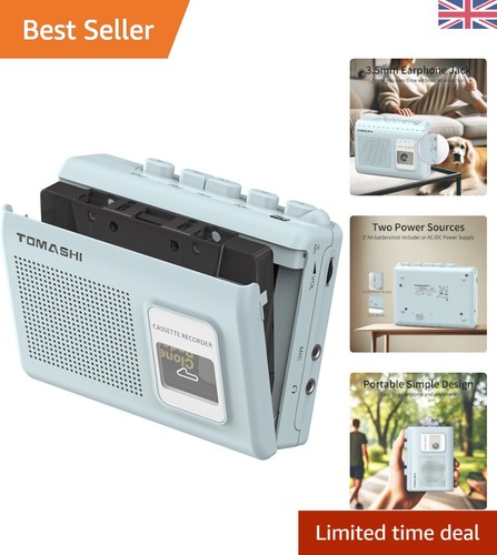 Classic blue portable - blue, cassette