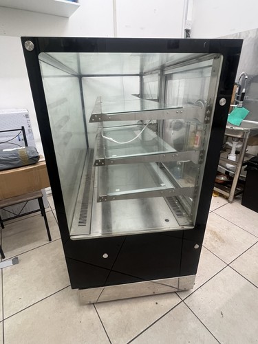 Heated bakery and - and, display