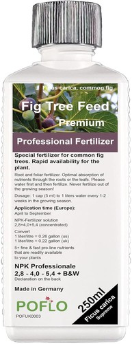 Fig tree liquid fertilizer - liquid, npk