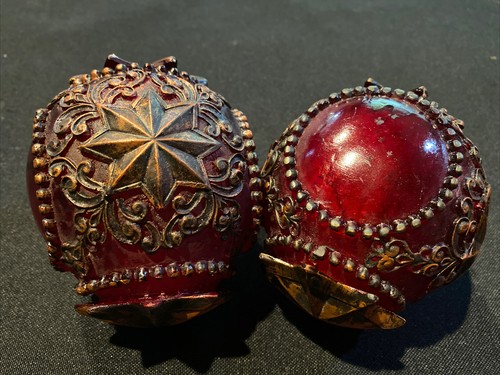 Red burnished gold - red,