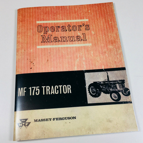Massey ferguson 175 tractor - ferguson,