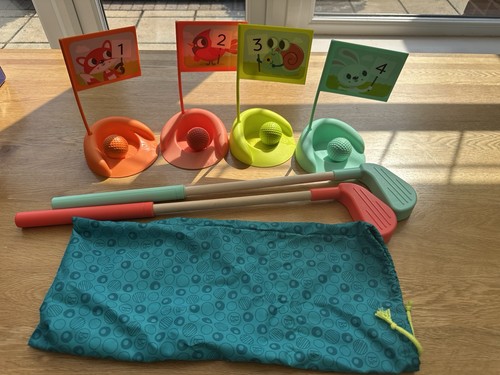 Toys wooden golf set - set, for