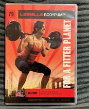 Les Mills BODYPUMP BODY PUMP 79 DVD and CD and CHOREOGRAPHY NOTES