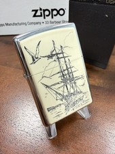 GENUINE Zippo SCRIMSHAW