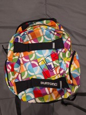Burton Backpack Snowboard Ski With Straps Colorful....