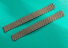 Land Rover Series 2 58-59 Flat Front Apron KHAKI Canvas Rest Strips 332520