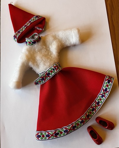 Vintage faerie glen folk dress - folk,