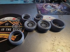 1/24 Scale BBS RS2 Split Staggered 3d Printed Wheels & Yokohama Tyres Diecast