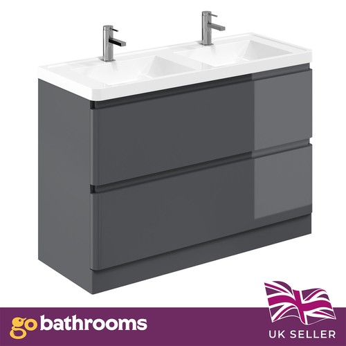 1200mm dark grey gloss - 1200mm,