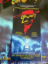 Oliver! Programme with leaflet