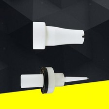 Electrostatic Powder Coating Flat Nozzle, Electrode Gun Head Flat Nozzle Gun