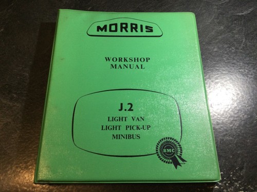 Morris workshop manual - morris,