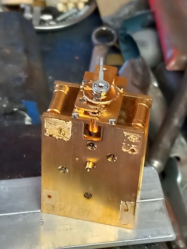 Mininature carraige clock - mininature,