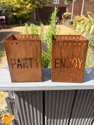 Enjoy party rustic metal - rustic,