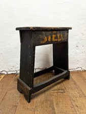 Industrial Factory Line Workers Stool Reputedly From The Raleigh Bicycle Factory