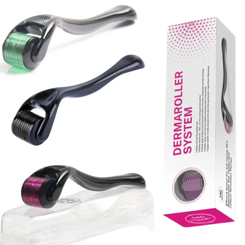Derma skin roller 540 titanium - skin,