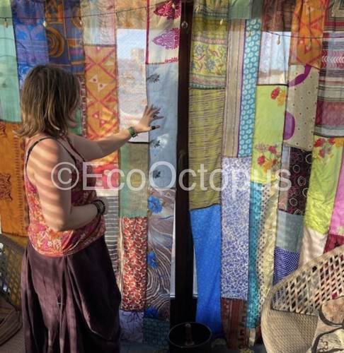 Recycled curtains boho - recycled, curtains.