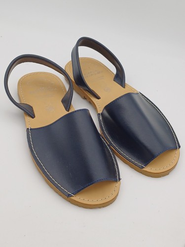 Barcelona flat sandals - flat, blue
