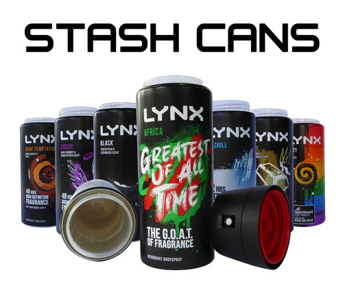 Weighted lynx 150ml stash can - weighted,
