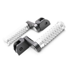 Silver POLE Rider Foot Pegs 1.5 inch Extender For Razor MX350 MX400 MX500 MX650