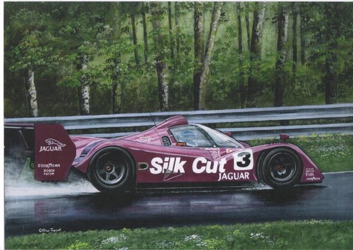 Silk cut jaguar xjr monza - silk,