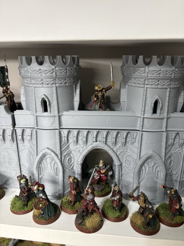 Warhammer castle terrain - warhammer, lotr
