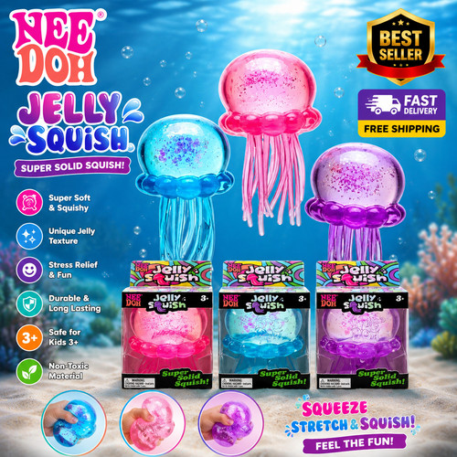 Needoh jellyfish jelly squish - needoh,