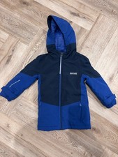 Boys Blue Regatta Isotex 10000 Waterproof Jacket Age 3-4 Excellent Condition