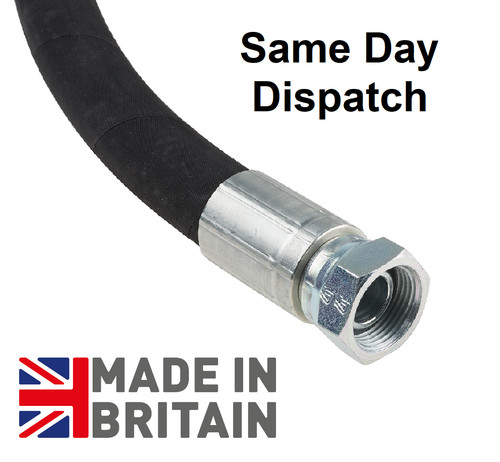 Hydraulic hose assembly - hydraulic, wire