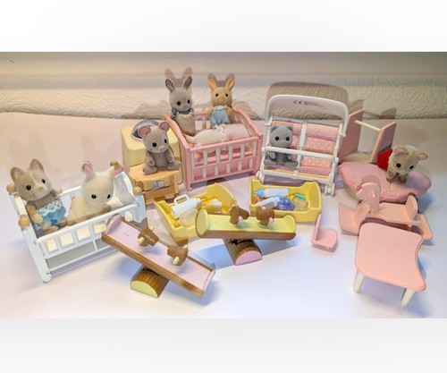 Vintage sylvanian families lot - vintage,