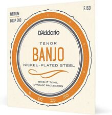 D'Addario EJ63 Nickel 4-String Tenor Banjo Strings 9-30