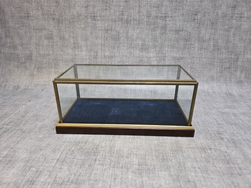 Vintage glass brass framed - vintage,