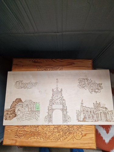 Pyrography sence chester - of,