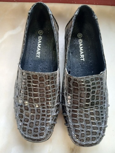 Damart grey patent - grey, moc