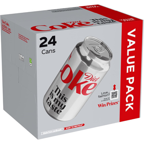 Diet coke can cola - cola,, ml