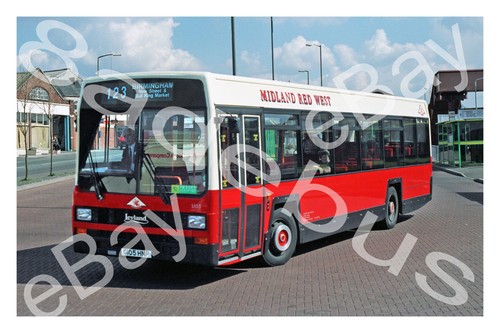 Bus photograph midland - midland, red
