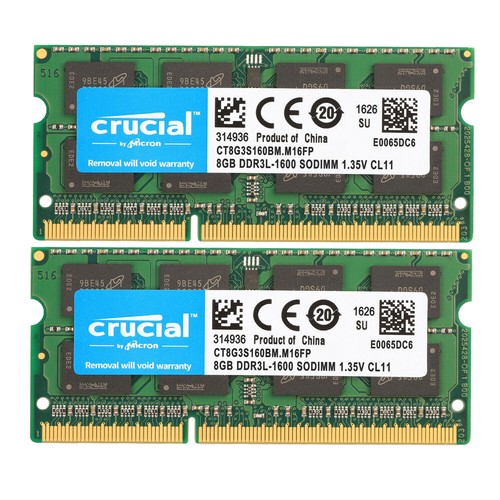 Crucial ddr3 16gb 1600 - crucial, 8gb