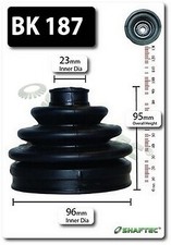 Shaftec Front Outer CV Boot