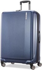 Large Samsonite Hard Case Shell Luggage Travel Wheel Bag Lightweight Amplitude