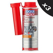 3x Liqui Moly Common Rail Diesel Additive 250ml Diesel System Injector Cleaner
